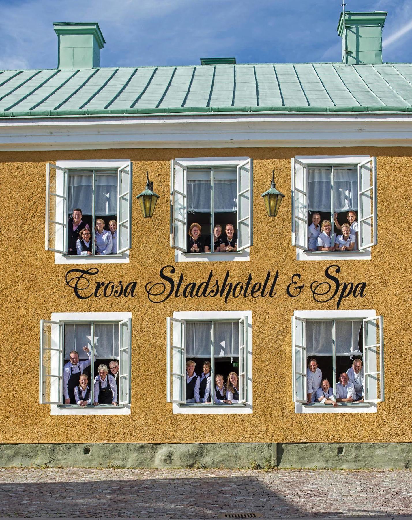 Trosa Stadshotell & Spa Exterior foto